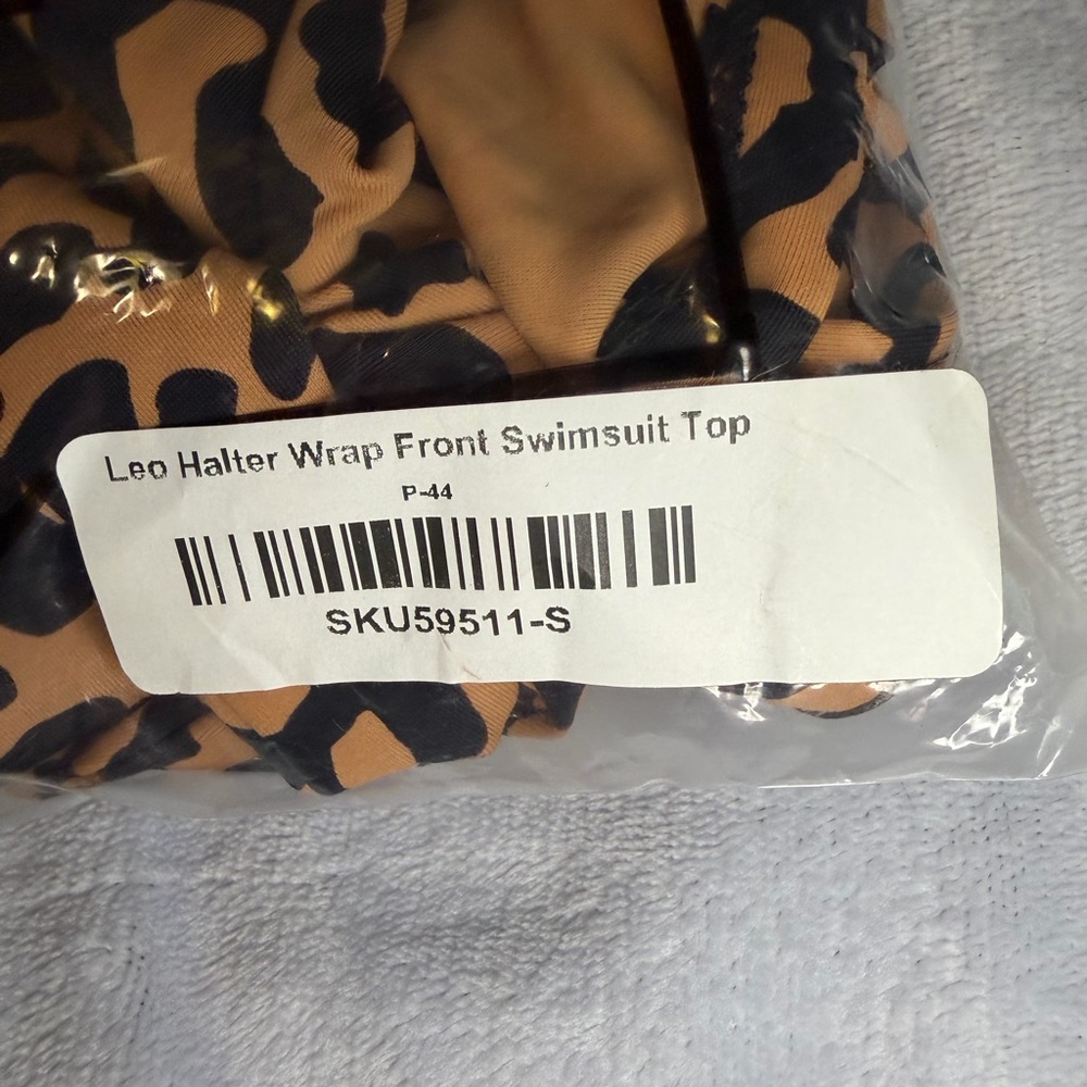 NWT Coral Reef Leopard Print Bikini Set - Picture 9 of 10